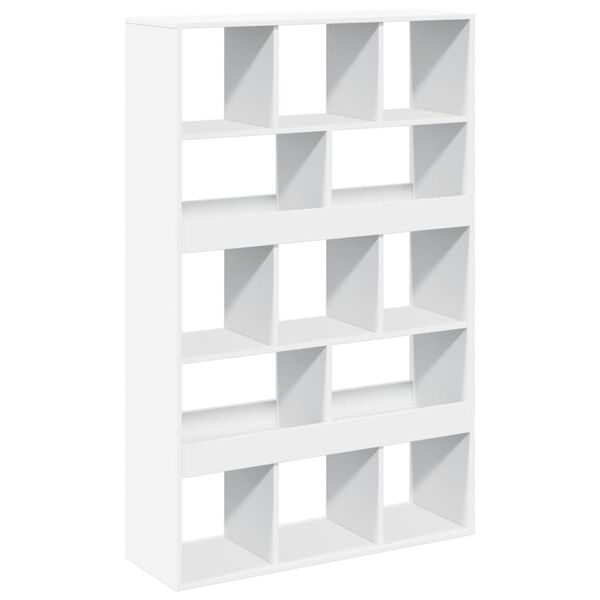 vidaXL B&uuml;cherregal Wei&szlig; 100x33x156,5 cm Holzwerkstoff