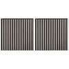 vidaXL Wandpaneele 2 stk. 60,5 x 60 cm Grau