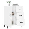 vidaXL Sideboard Wei&szlig; 69,5x34x90 cm Holzwerkstoff