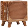 vidaXL Nachttisch 2 Stk. 40x32x46 cm Altholz Massiv