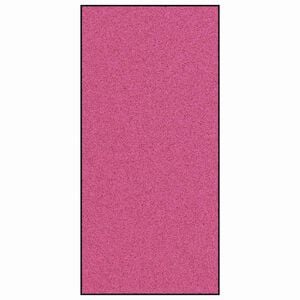 vidaXL Fu&szlig;matte Rosa und Schwarz 120 x 250 cm 100% Polyamid
