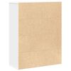 vidaXL B&uuml;cherregal Wei&szlig; 60x24x76,5 cm Holzwerkstoff