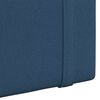 vidaXL H&auml;ngevorderseite Wandmontiert Uni Blau 100 x 55 x 5 cm Stoff