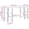 vidaXL Schreibtisch mit Regal Schwarz Eichen-Optik 140 x 50 x 75 cm