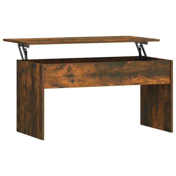 vidaXL Couchtisch R&auml;uchereiche 102x50,5x52,5 cm Holzwerkstoff