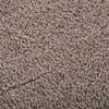 vidaXL Fu&szlig;matte Beige 120 x 80 x 1,2 cm Teddystoff