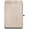vidaXL Badezimmerschrank mit T&uuml;r Wei&szlig; 38 x 33 x 48 cm Holzwerkstoff