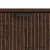 vidaXL Badezimmerschrank mit T&uuml;r Braun Eichen-Optik 39,5 x 36 x 88 cm
