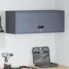 vidaXL Wandschrank f&uuml;r die Garage mit Gasdrucklift-T&uuml;r Anthrazit
