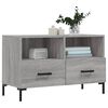 vidaXL TV-Schrank Grau Sonoma 80x36x50 cm Holzwerkstoff