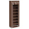 Schuhschrank Schuhregal 8 Schicht 57 x29 x162 cm Braun