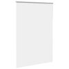 vidaXL Verdunkelungsrollo Wei&szlig; 160x230cm Stoffbreite 156,6cm Polyester