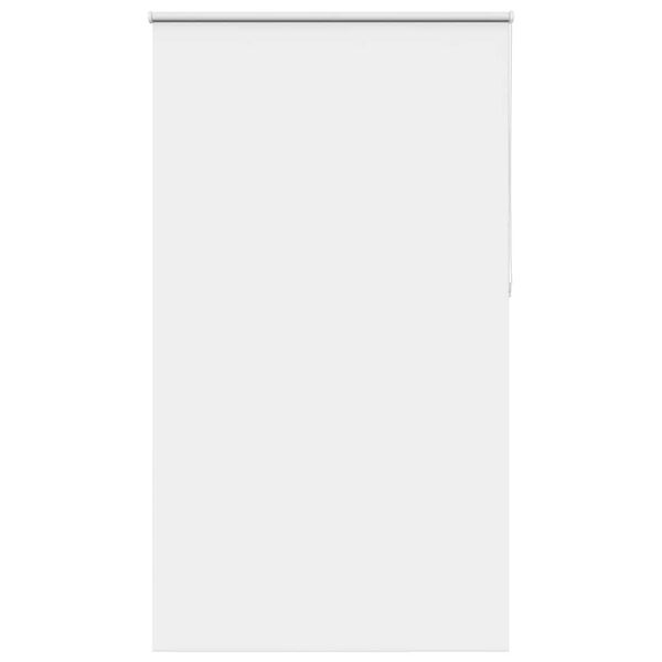vidaXL Verdunkelungsrollo Wei&szlig; 125x230cm Stoffbreite 121,6cm Polyester