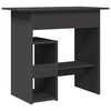 vidaXL Schreibtisch Grau 80x45x74 cm Holzwerkstoff