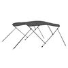 vidaXL 3-Bow Bimini Top Anthrazit 183x180x137 cm