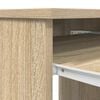 vidaXL Schreibtisch Sonoma-Eiche 86x49x76 cm Holzwerkstoff