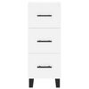 vidaXL Highboard Wei&szlig; 34,5x34x180 cm Holzwerkstoff