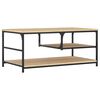 vidaXL Couchtisch Sonoma-Eiche 90x49x40 cm Holzwerkstoff