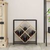 vidaXL Weinregal Sonoma-Eiche 51 x 18 x 52,5 cm Holzwerkstoff