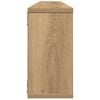 vidaXL W&uuml;rfel-Wandregale 4 Stk. Artisan-Eiche 100x15x30 Holzwerkstoff