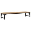 vidaXL Monitor Halterung Artisan-Eiche 85 x 23 x 15,5 cm Holzwerkstoff