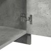 vidaXL Nachttisch Betongrau 45x34x44,5 cm Holzwerkstoff