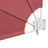 vidaXL Faltbarer Balkonf&auml;cher Terracotta-Rot 210&times;210 cm