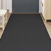 vidaXL Fu&szlig;matte Schwarz 115x500 cm