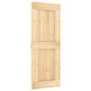 vidaXL T&uuml;r NARVIK Natur 80 x 210 cm Massivkiefer