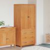 vidaXL Aufbewahrungsm&ouml;bel-Set mit Schubladen Braun Holzwerkstoff