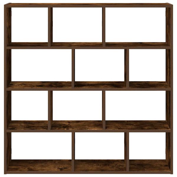 vidaXL W&uuml;rfelregal 12 F&auml;cher R&auml;uchereiche Holzwerkstoff