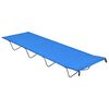 vidaXL Campingbett 180x60x19 cm Oxford-Gewebe und Stahl Blau