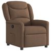 vidaXL Relaxsessel Braun Stoff