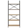 vidaXL B&uuml;cherregal Artisan-Eiche 80 x 30 x 183 cm Holzwerkstoff