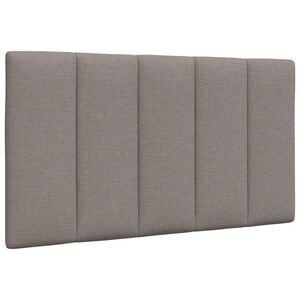 vidaXL Kopfteil-Kissen "Hanko" Taupe 80 cm Stoff