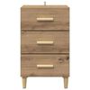 vidaXL Nachttisch Artisan-Eiche 40 x 40 x 66 cm Holzwerkstoff