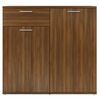 vidaXL Sideboard Braun Eichen-Optik 80x36x75 cm Holzwerkstoff