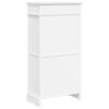 vidaXL Schuhschrank Wei&szlig; 50 x 28 x 98 cm Paulownia Holz