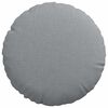 vidaXL Sitzkissen 2 pcs Hellgrau &Oslash;30 x 13 cm Stoff