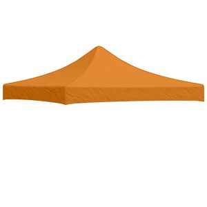vidaXL Partyzelt-Dach 3x3 m Orange 270 g/m&sup2;