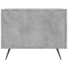 vidaXL Couchtisch Betongrau 50x50x40 cm Holzwerkstoff