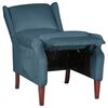 vidaXL Relaxsessel Blau Samt
