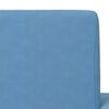 vidaXL Schlafsofa f&uuml;r Kinder Blau Weicher Pl&uuml;sch