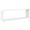 vidaXL W&uuml;rfelregale 4 Stk. Wei&szlig; 80x15x26,5 cm Holzwerkstoff
