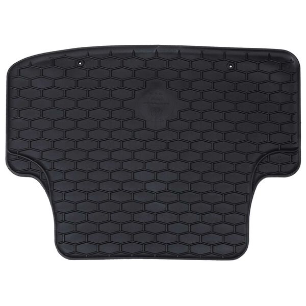 vidaXL Autofu&szlig;matte 4-tlg. Schwarz geeignet f&uuml;r Audi A3 2012-2020 Gummi