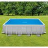 Intex Solar Poolabdeckung Blau 476x234 cm Polyethylen