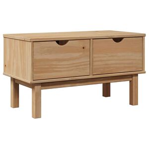 vidaXL Flurbank OTTA 80x40x45 cm Massivholz Kiefer