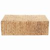 vidaXL Aufbewahrungsbox Natur 60 x 38 x 20 cm Wasserhyazinthe