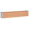 vidaXL Hochbeet Braun 200 x 30 x 36 cm WPC und Aluminium