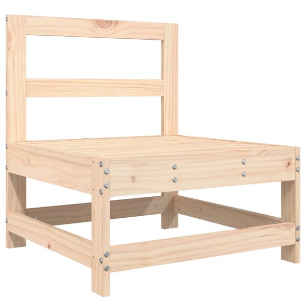 vidaXL 8-tlg. Garten-Lounge-Set Massivholz Kiefer